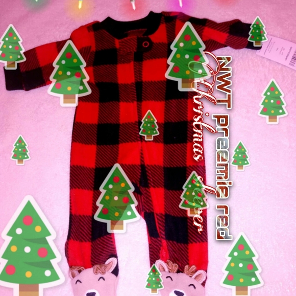 preemie christmas pajamas